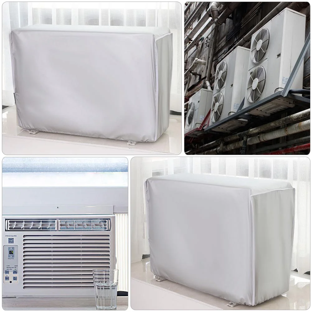 

Cover Air Conditioner Ac Outsideunit Central Waterproof Window Wall Inside Round Covers Units Condition