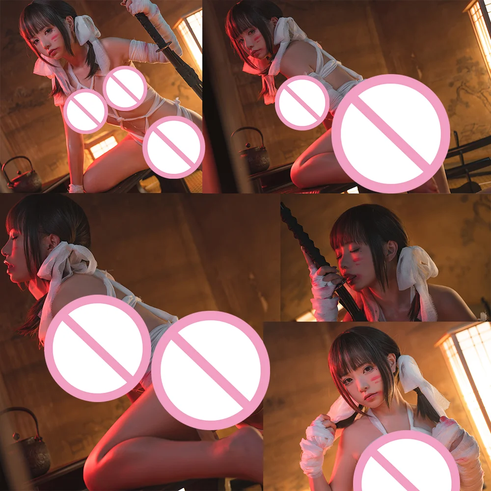 

Bandages Girl Sticker Sexy Girl Cos Stickers Naked Without Censorship HD