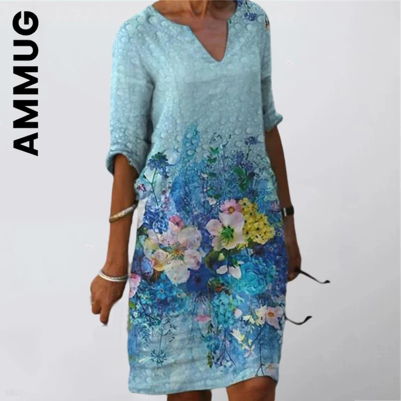 

Women Dress Fashion Loose Spring Vintage Ruffles Soft Streetwear Basic Women's Dress Slim Elegant Female Vestidos Clothing