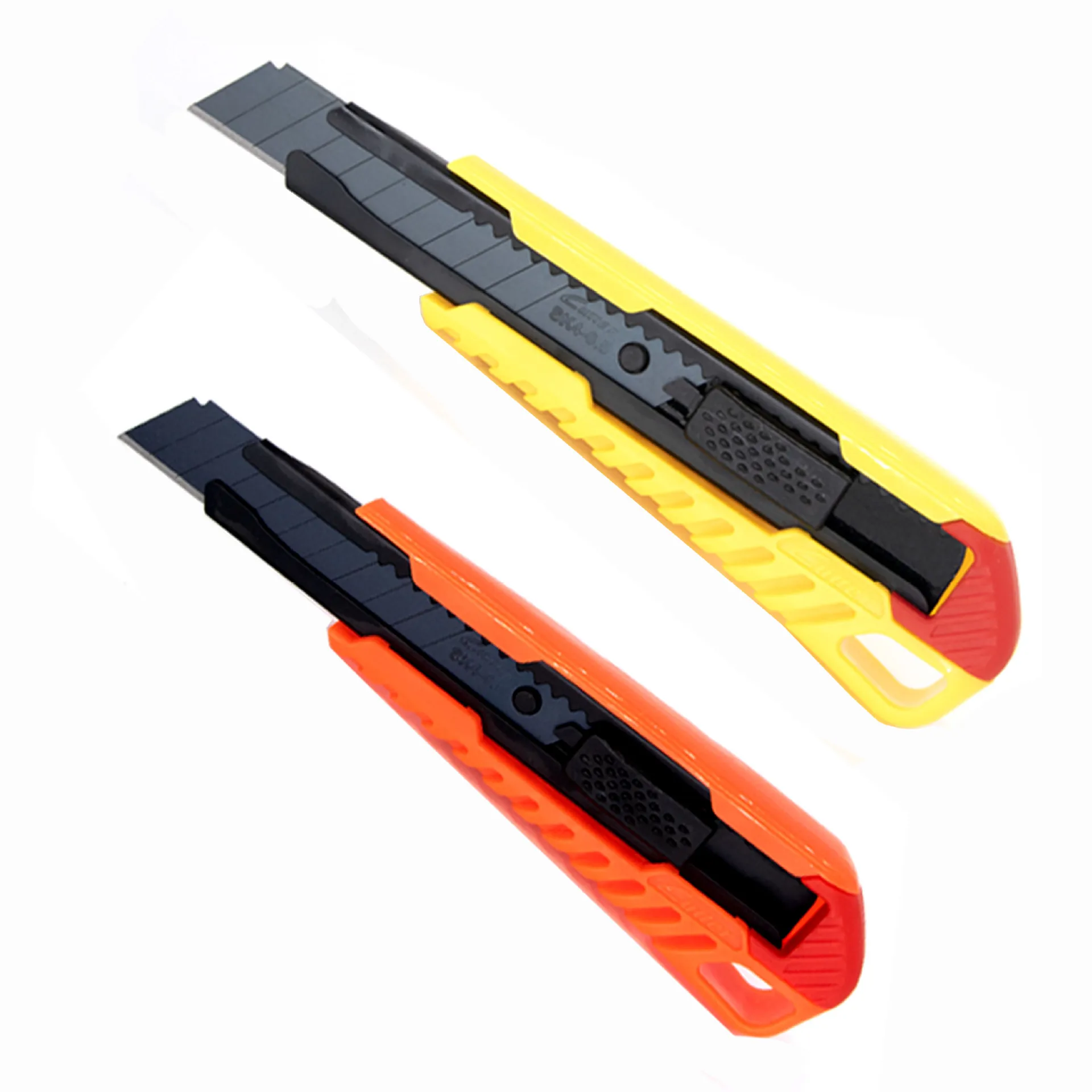 

Utility Knife Black Blade 18mm Stainless Steel Knife For Cutting Box Paper Quick-Change Blade Knife