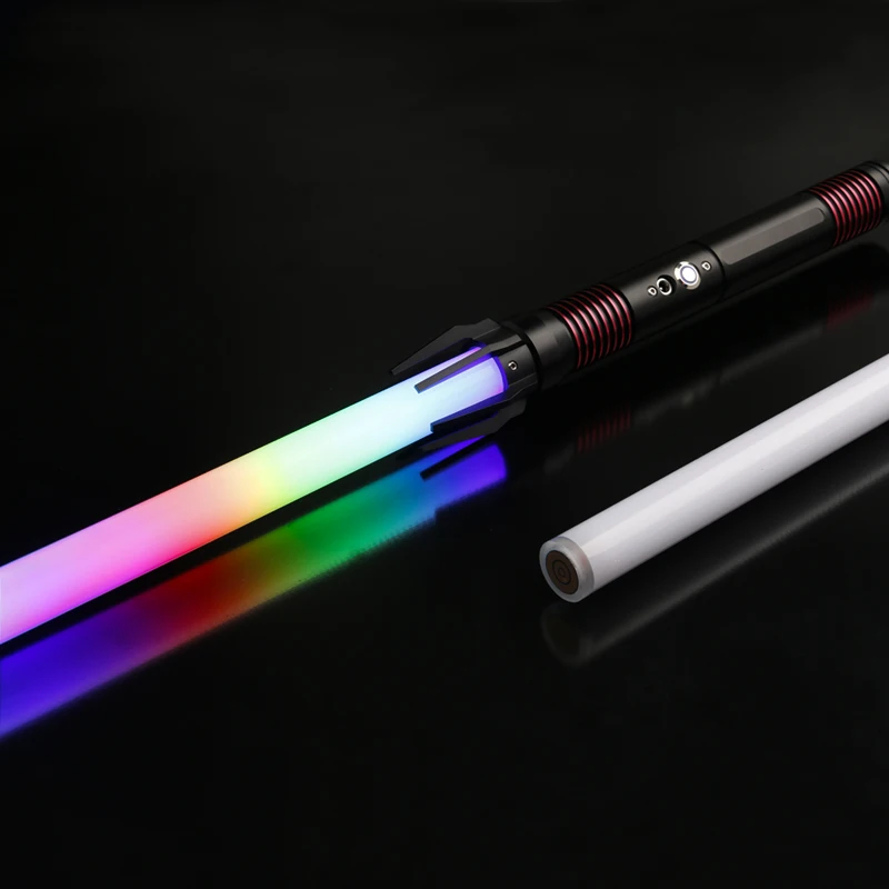 

SaberFeast Lightsaber Hilt Smoothswing Pixel Laser Sword Chopsticks Metal Hilt With Dueling Blade Blater FOC Cosplay Toy-F Talon