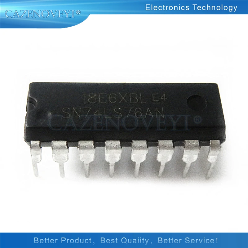 20 шт./лот SN74LS76N DIP16 74LS76 DIP HD74LS76AP DIP-16 HD74LS76P SN74LS76AN новый оригинальный в наличии