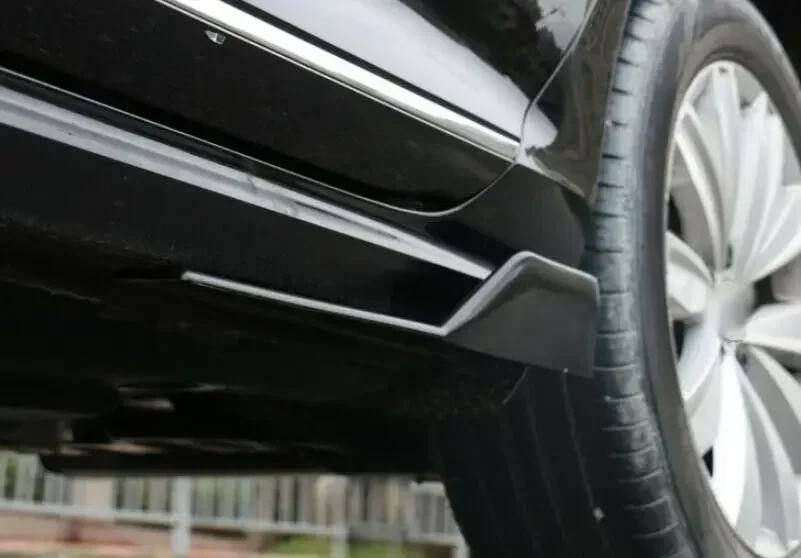 45 см универсальный для Nissan Versa Note боковая юбка удлинитель кузова спойлер сплиттер