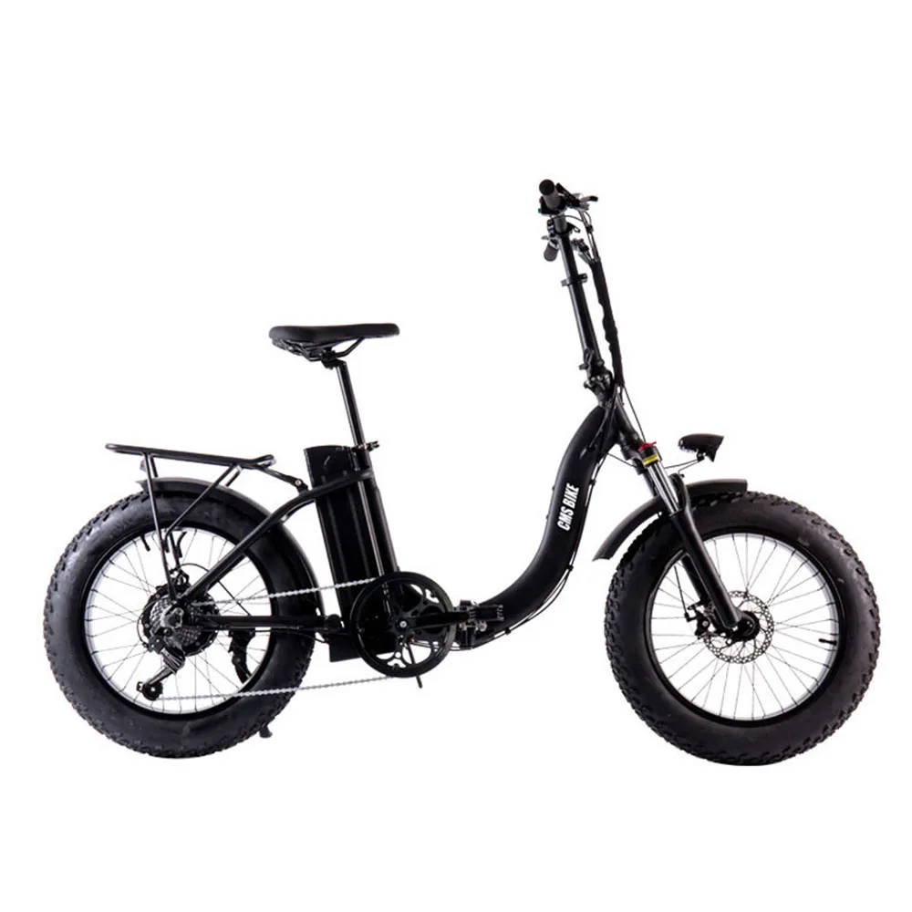 

20 Inches Fat Fetus Electric Bike Foldable Variable Speed Electric Bicycle Sandy Beach Snow Mountain Bike