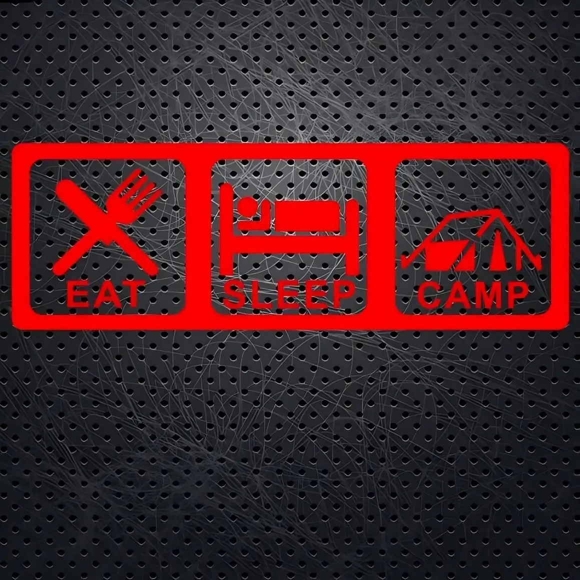 Наклейки для украшения дома на колесах CMAP CAMPING SLEEP EAT Wilderness Campfire Adventure наклейки