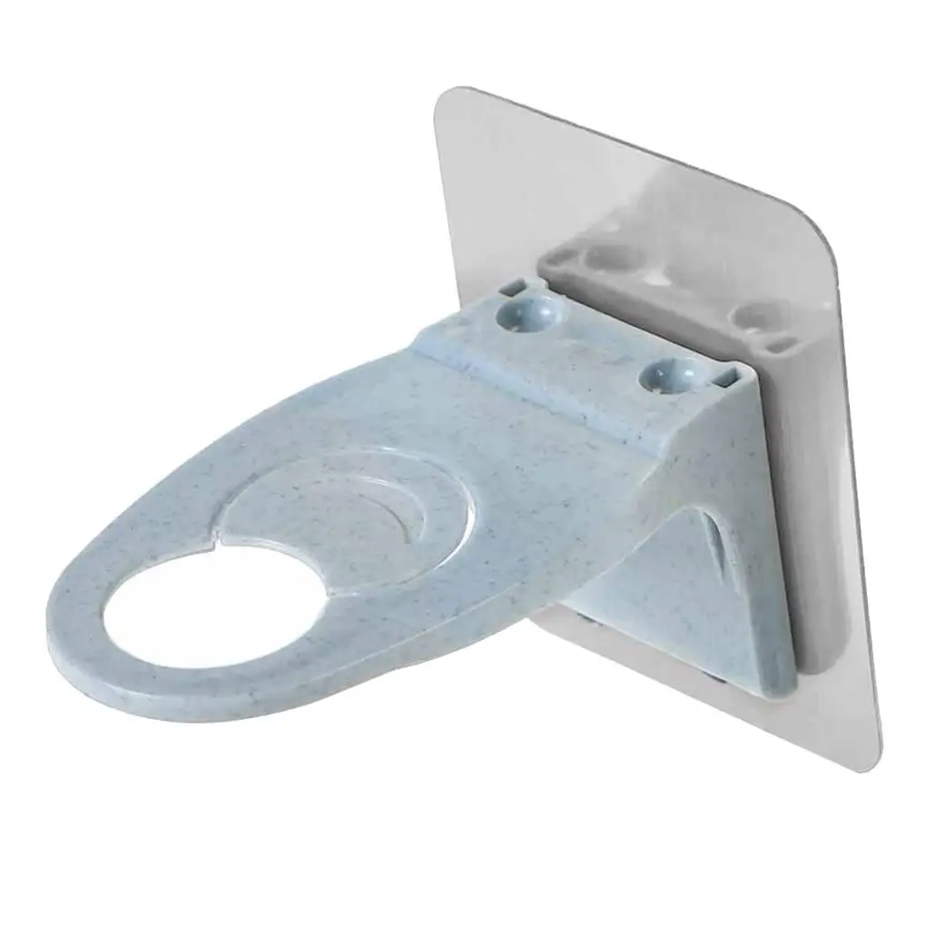

Adhesive Wall Mount Shampoo Bottle Rack Holder Plastic Bathroom Punch-free Liquid Soap Rack Hooks