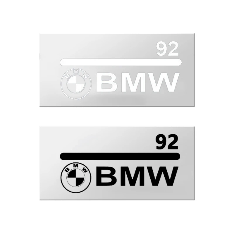 Автомобильная крышка масляного бака светоотражающая наклейка