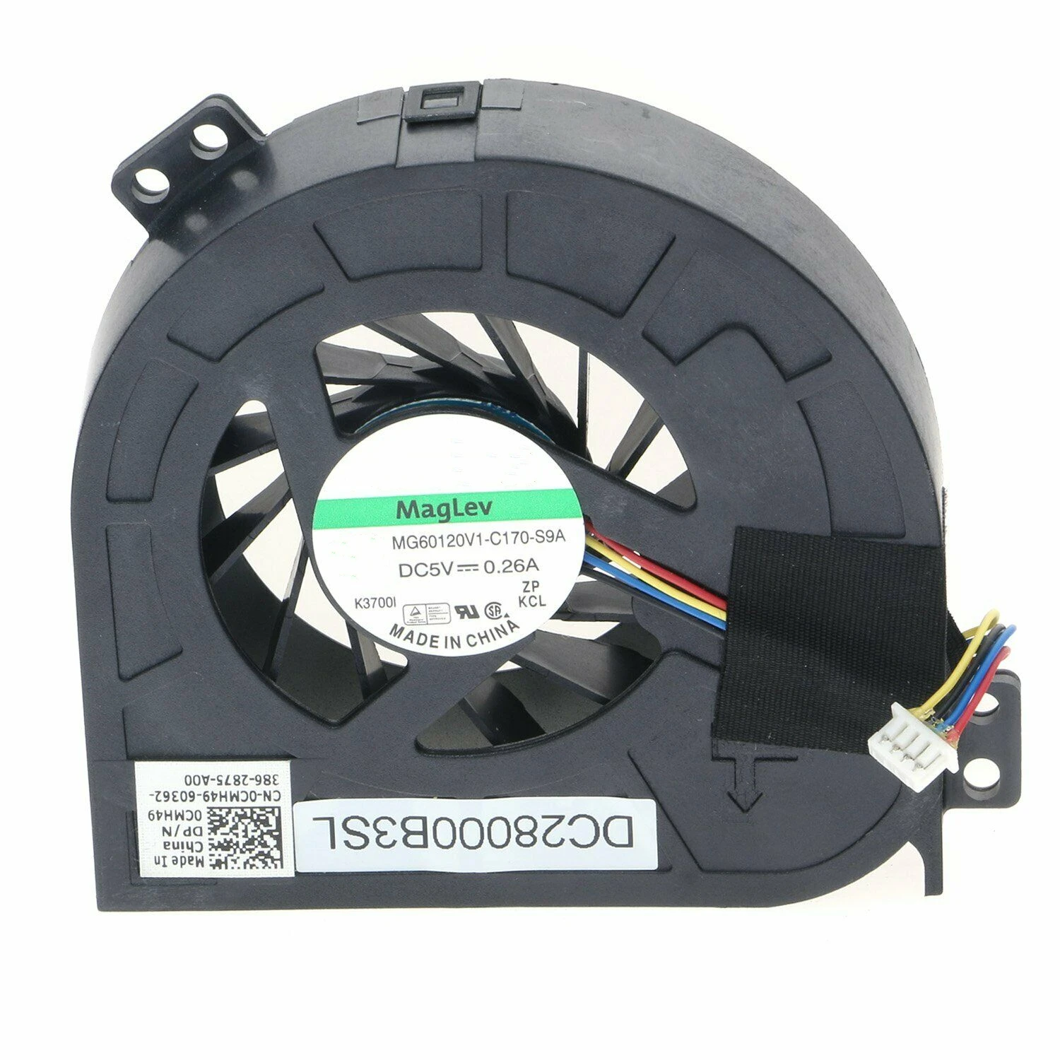 CPU+GPU Cooling Fan For Dell Precision M4700 Laptop 01G40N 0CMH49 |