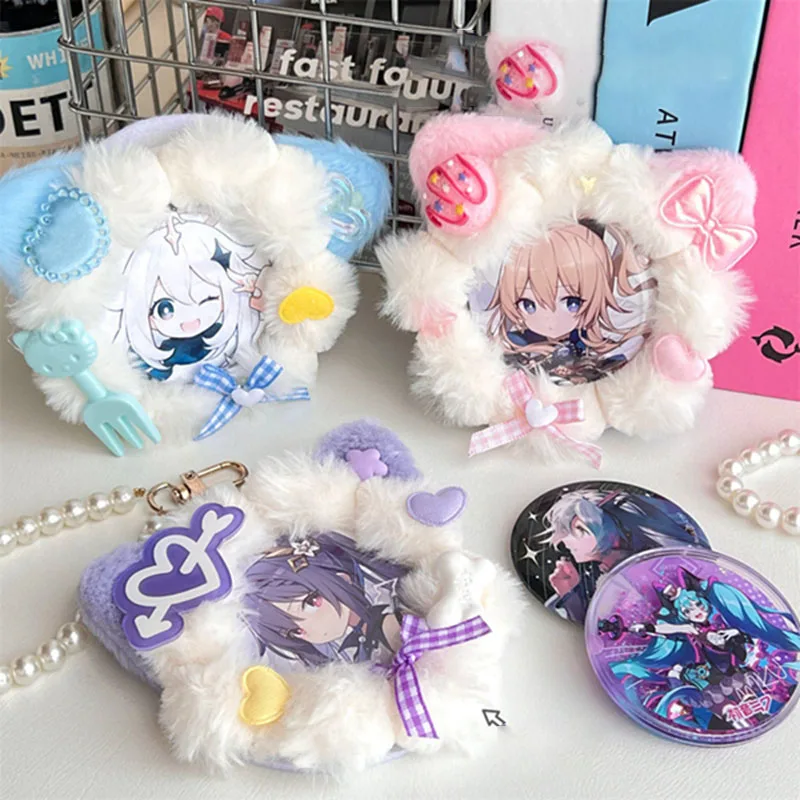 Kawaii Ita искусственный держатель для девочек-подростков аниме плюшевые кошачьи уши