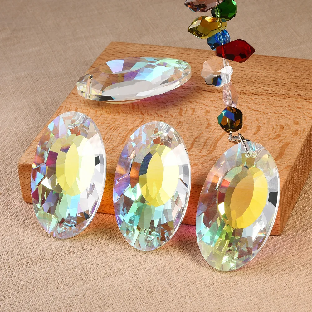 Хрустальные призмы Ловца солнца подвесные Ловцы со стеклянной призмой Радужный