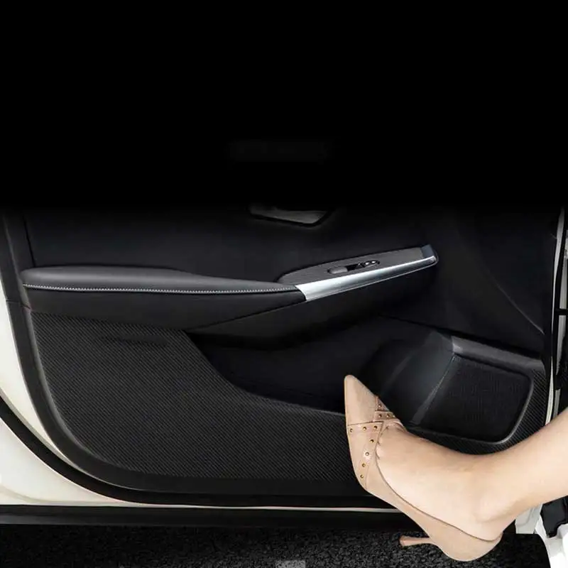 

Car Interior Door Mat Anti-kick Pad Protective Sticker Trim for Nissan Sylphy 2012 2013 2014 2015 2016 2017 2018 2019 2020 2021