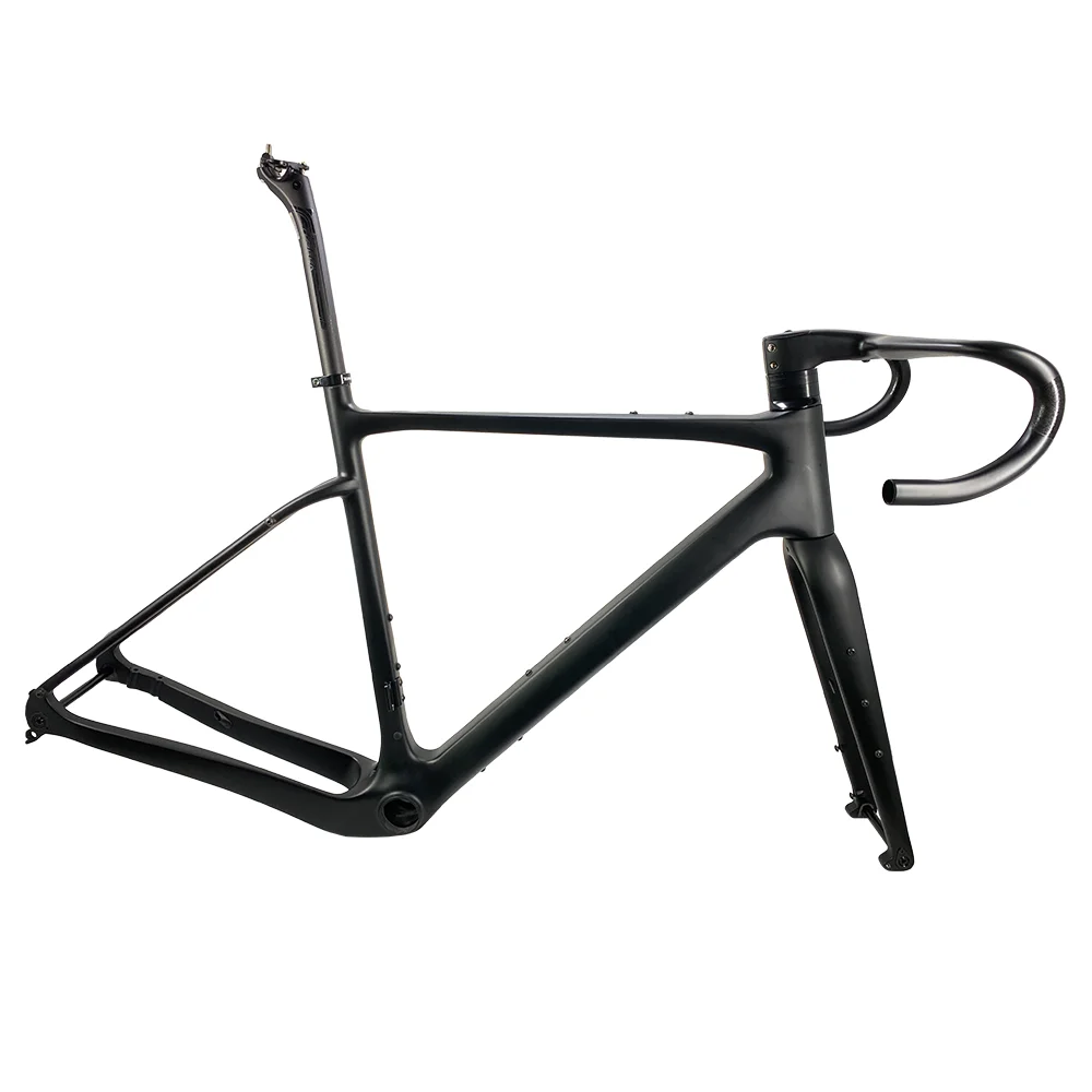 GALANOR карбоновый гравийный каркас 700C * 45C BB386 плоское крепление дисковый тормоз