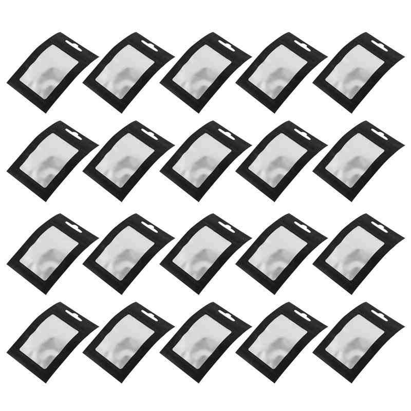 Пакеты для хранения еды с прозрачным окном 200 шт.