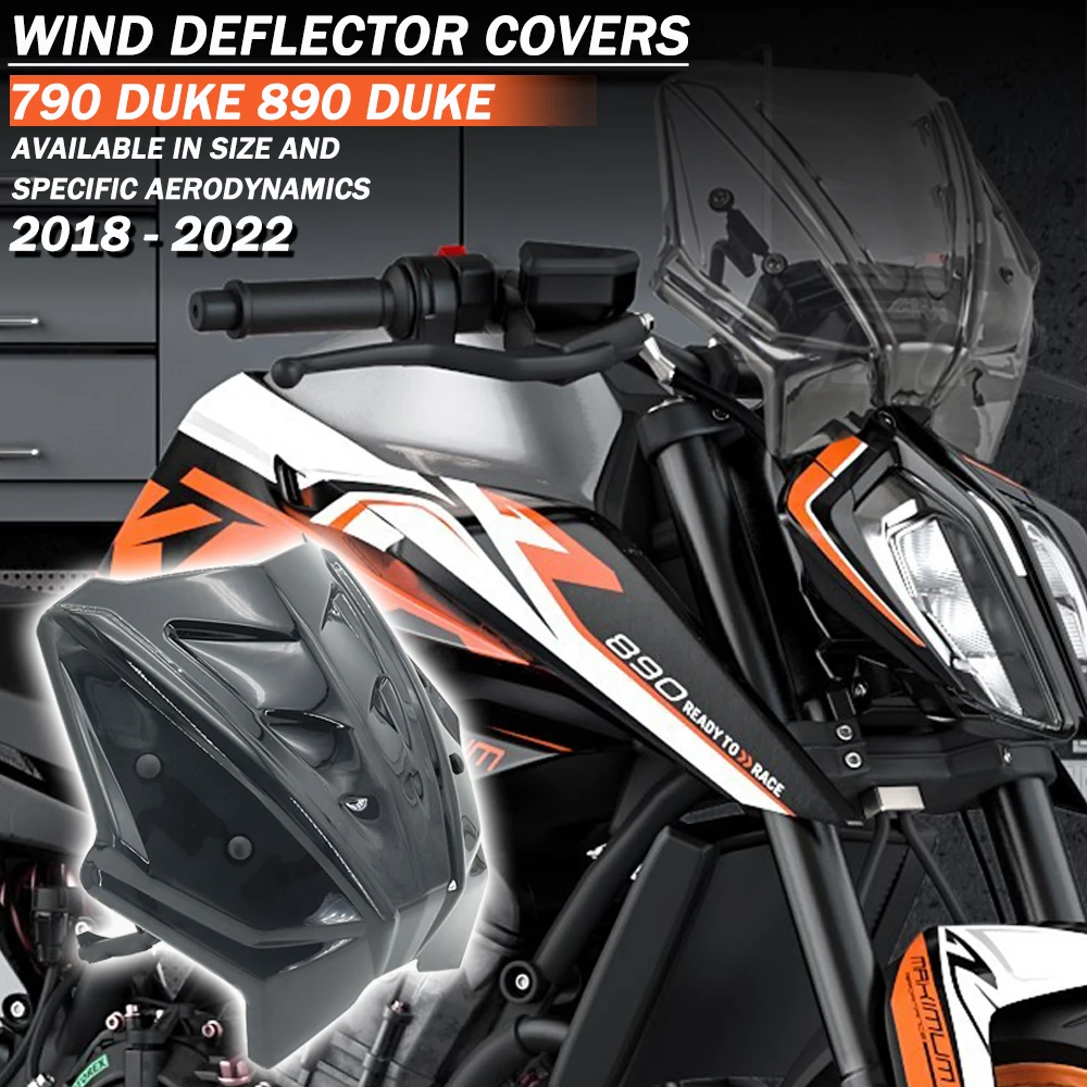

Защитные стекла для 790 DUKE 890 2018-2022, 790 от ветра на лобовое стекло, 890 DUKE