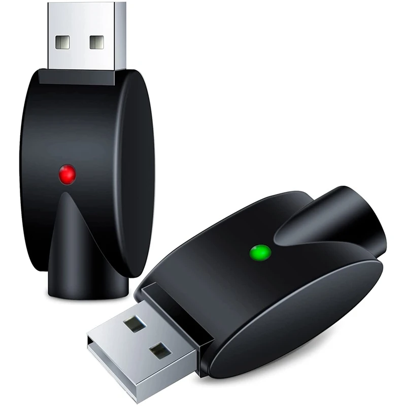 

2 шт. зарядный USB-кабель, портативное зарядное устройство USB для вейпа светодиодный светодиодным индикатором, интеллектуальная защита от пер...