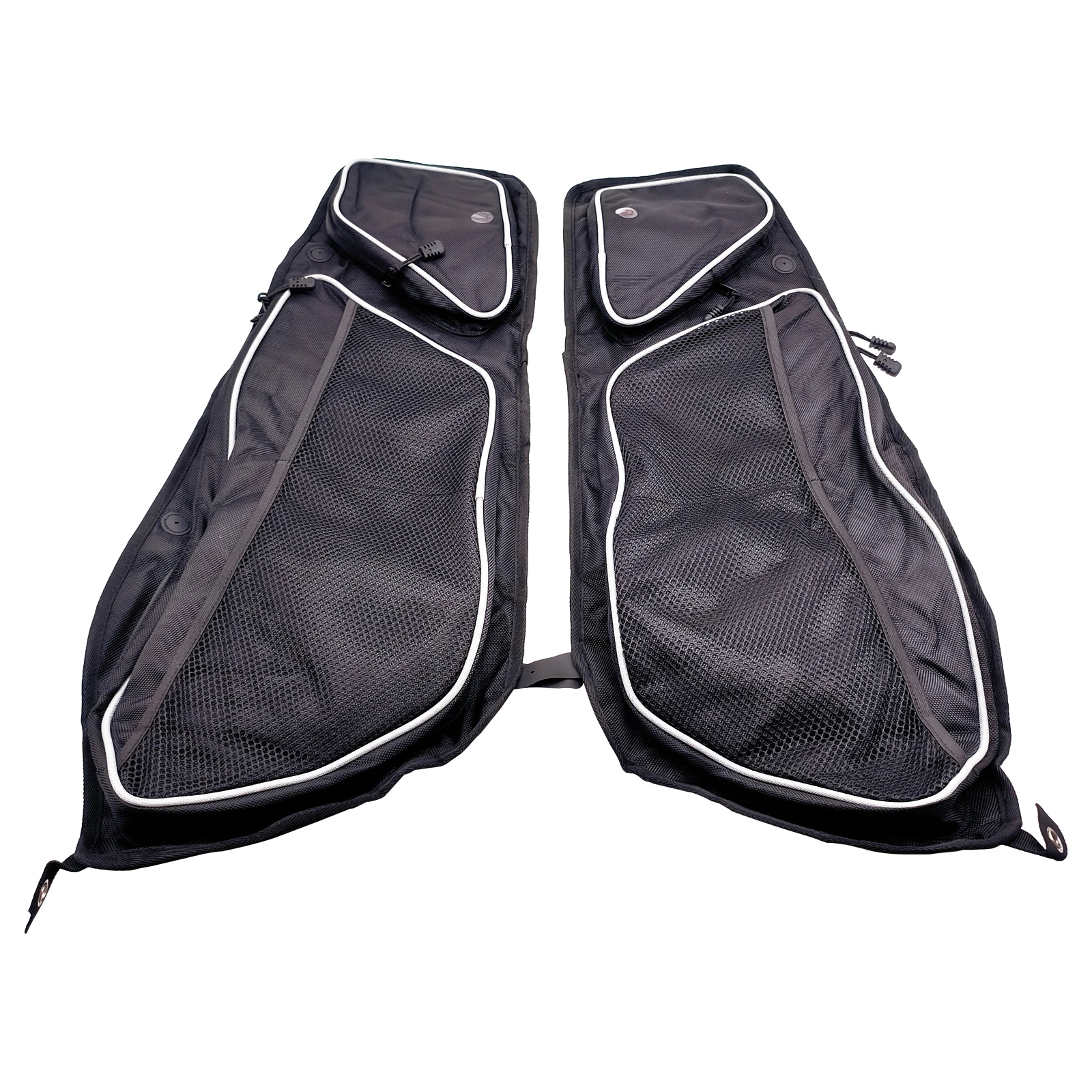 2020 2021 2022 for Polaris RZR PRO XP 4 UTV Door Bags 1680D Side Storage Bag Knee Pad Passenger Driver Seat Black