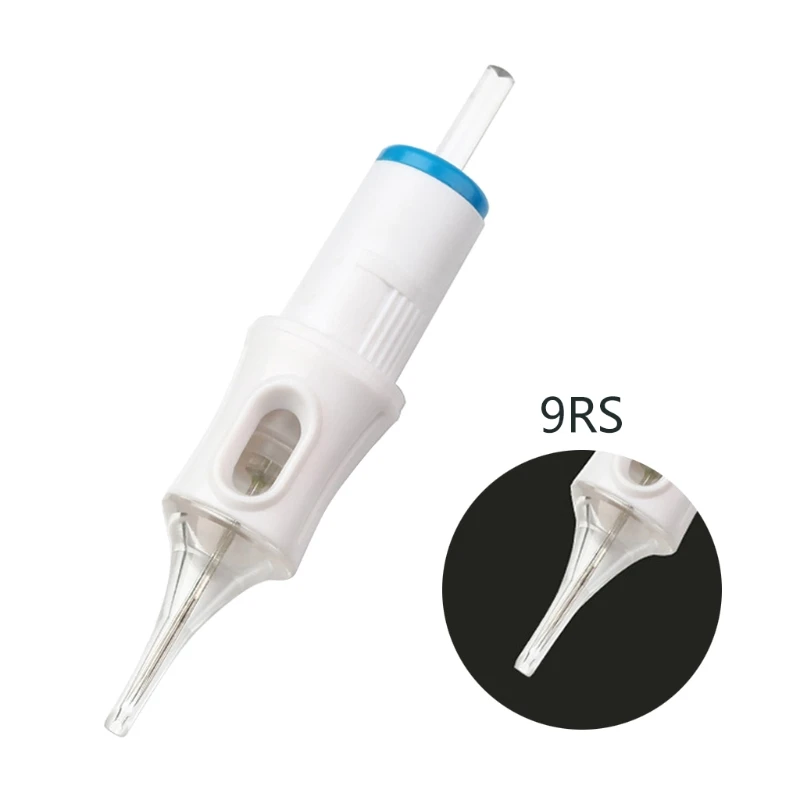 

10pcs Disposable Tattoo Needles Set with Round Liner Sterilized Safety Cartridge