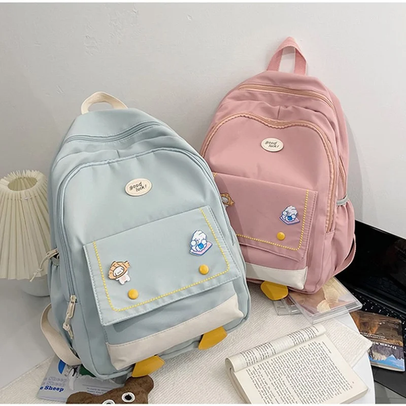 Fashion Women Backpack Soft Touch Multi-Function Small Backpack Female Student Shoulder Bag Bag School Backpack for Girls