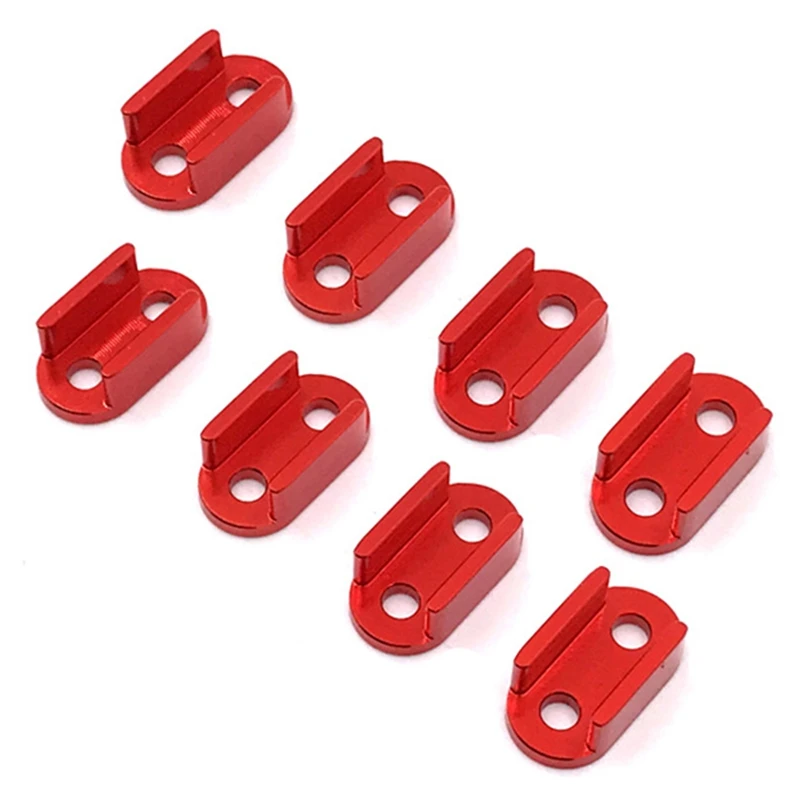 

8X для WPL D12 B14 B24 B16 B36 Запчасти для обновления автомобилей и грузовиков на дистанционном управлении амортизационная листовая пружина фиксиро...