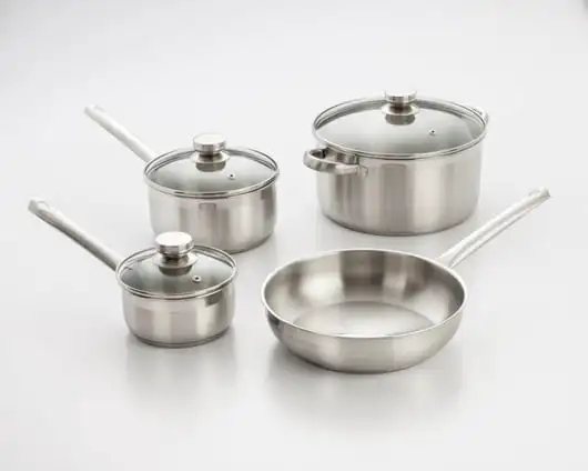 

7-Pieces 18/10 Stainless Steel Cookware Set