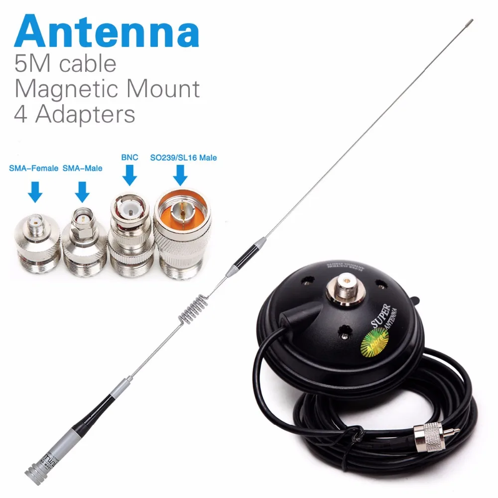 Dual Band Antenna Diamond SG-M507 Mobile Antenna UHF/VHF 144/430MHz 100W for Ham Radio Amateur Walkie Talkie Mobile Car Radio