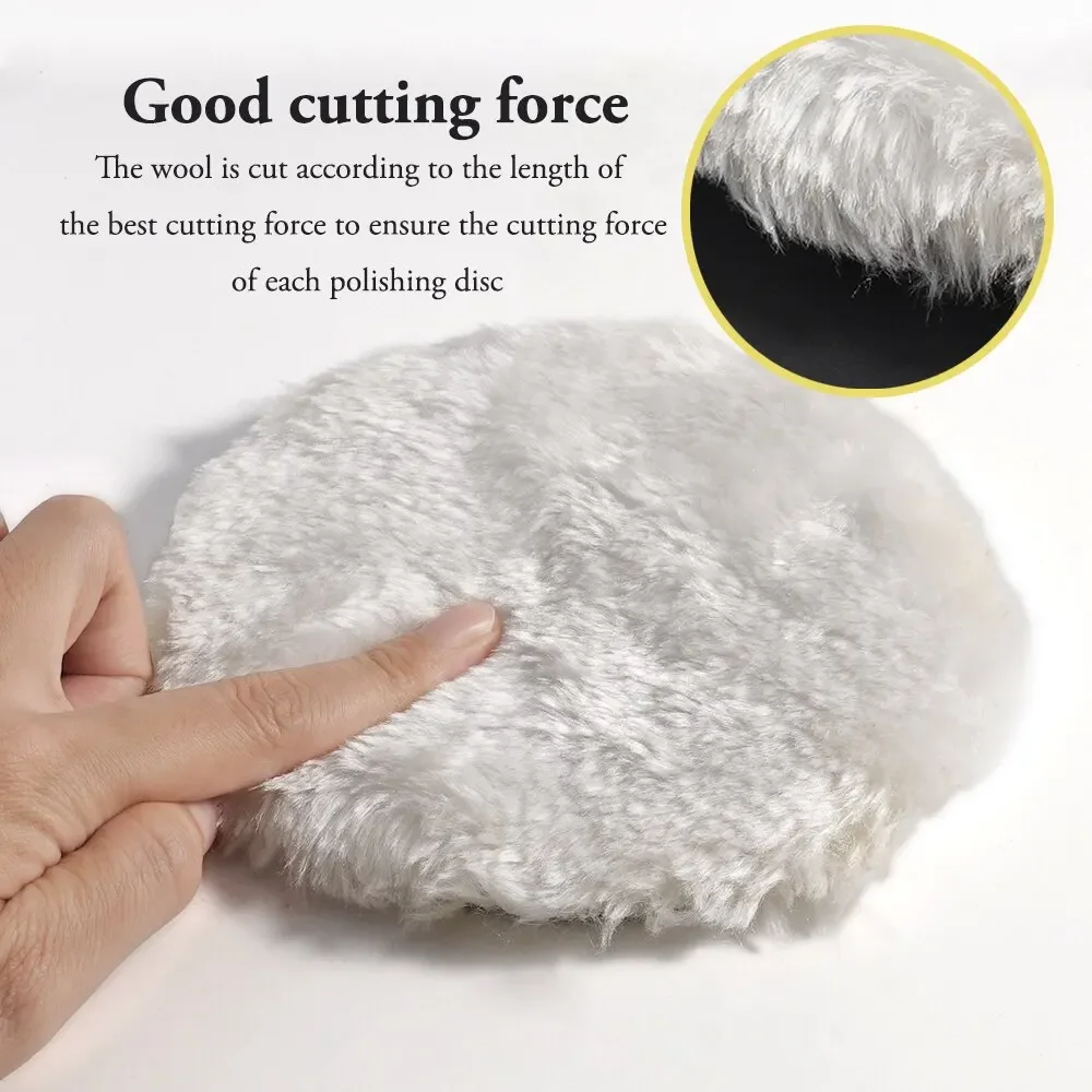 Набор полировальных насадок комплект из губки для полировки автомобиля 3 дюйма 5