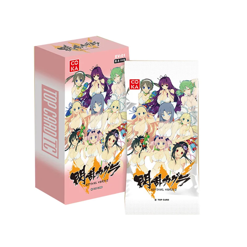 

SHINOVI VERSUS Anime Girl Card Hidden Series Goddess Story Wife Card Swimsuit Girl Collectible Cards Toys Gifts