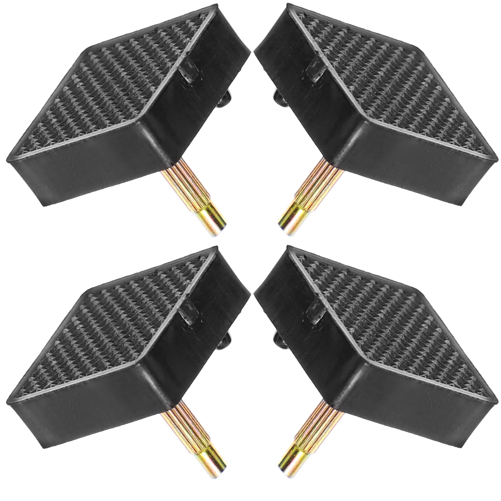 

2 Pairs Heel Caps Replacement Cat Tips Pin High Heels Pvc Repair Repairing Shoe