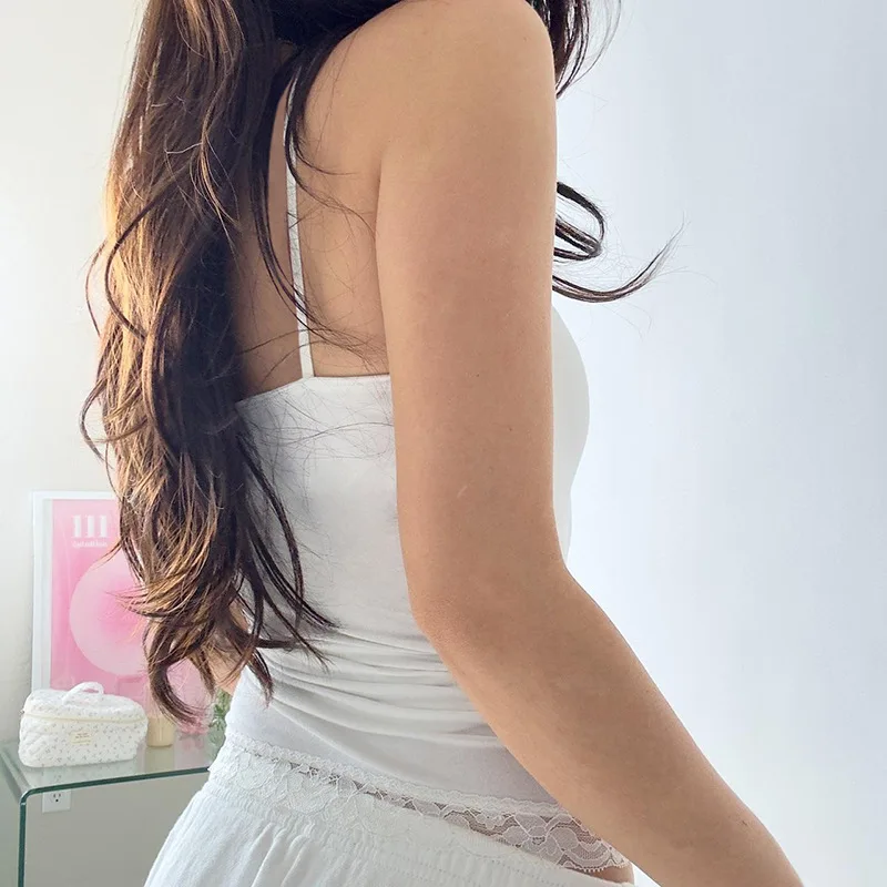 Цветочная кружевная прошивка маленькая слинг новый стиль для девушек