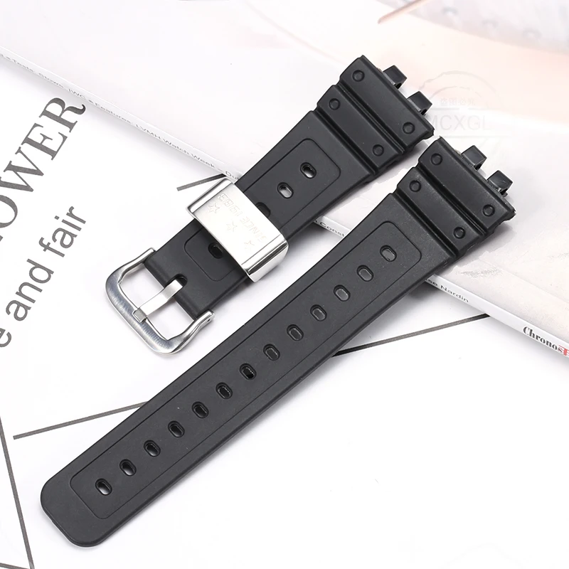 Resin Strap For Casio G-SHOCK GMW-B5000 Men Watchband Black Waterproof Replacement Bracelet Watch Accessories