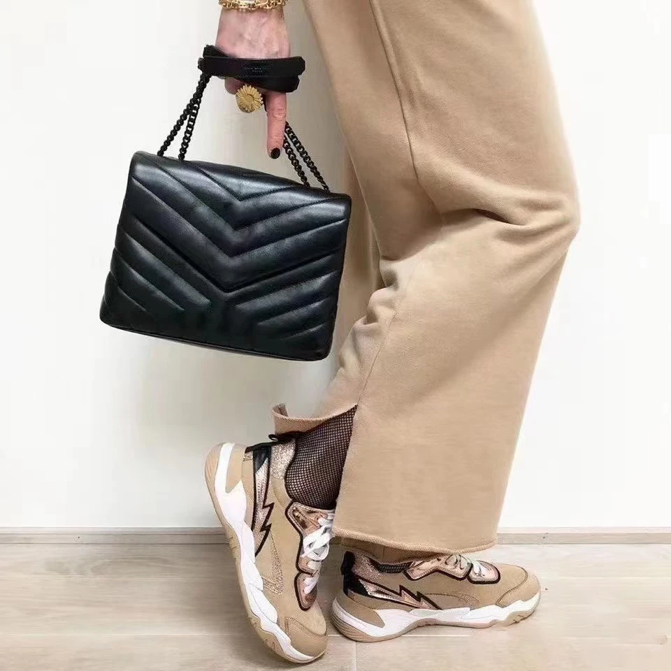 

Female bag 2022 autumn and winter new fashion versatile commuter soft bag large capacity single shoulder messenger chain handbag