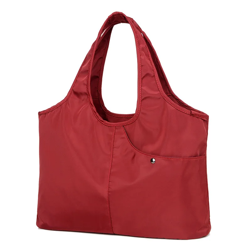 

The New Big Bag Oxford Washed Fashion All-match Casual Mommy Cloth Shoulder Handbag