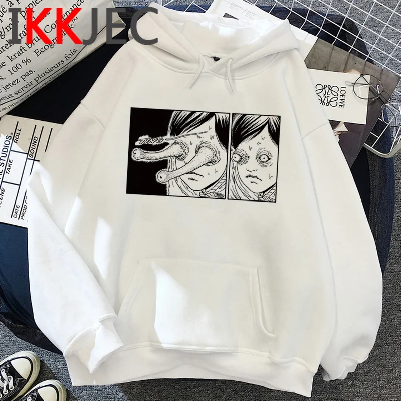 

Худи Junji Ito мужское с принтом улззанг, пуловер с капюшоном в стиле хип-хоп