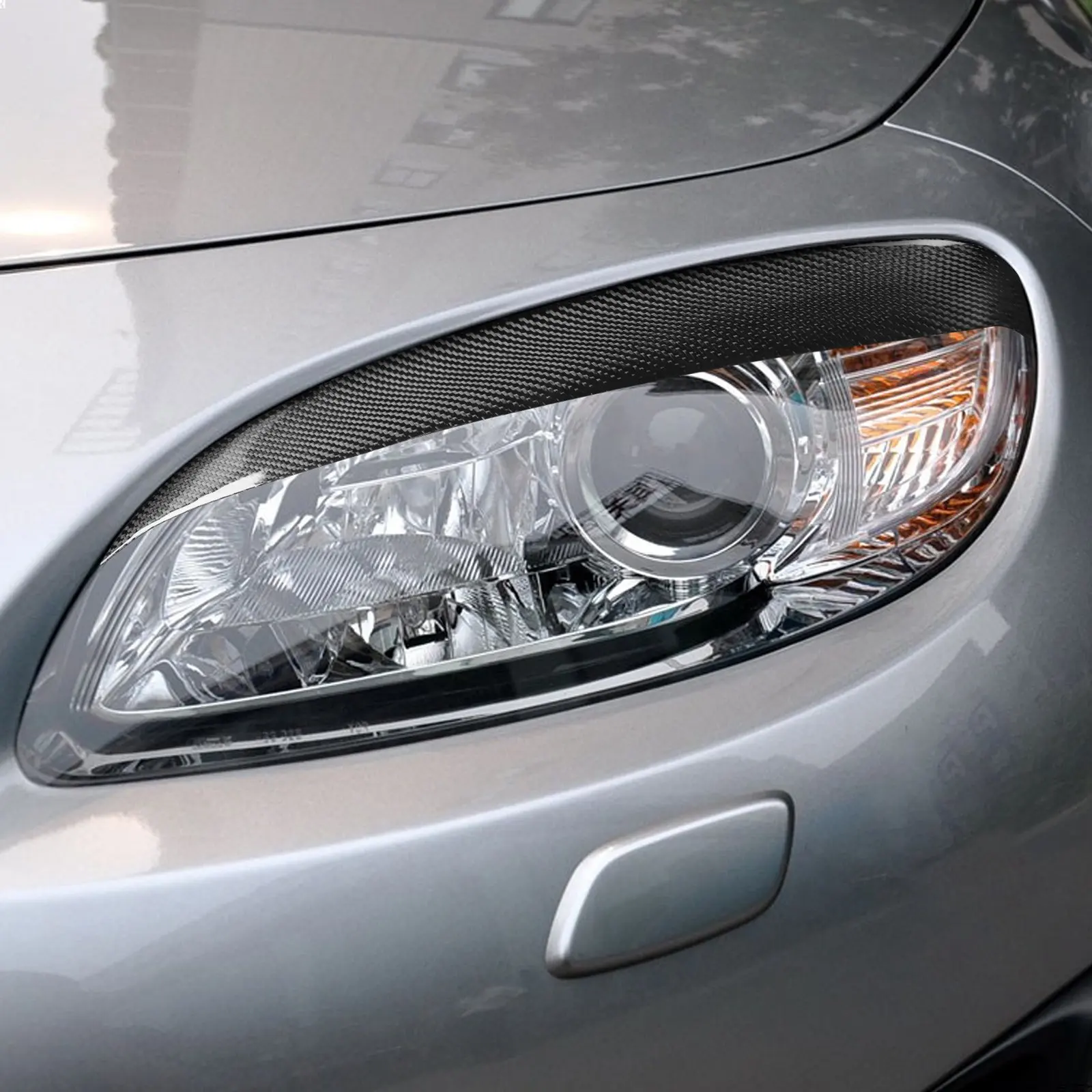 Накладки на фары (реснички) из карбона для Mazda MX5 Miata 2009-2012 (art.: 3920db2e7bb39) - 3920db2e7bb39