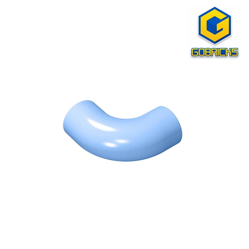 Gobrick, 10 шт., кирпичи 25214, 1x190, соединитель локтя ldd25214, кирпичи для строительных блоков, детали «сделай сам», развивающие детали, игрушки 2022