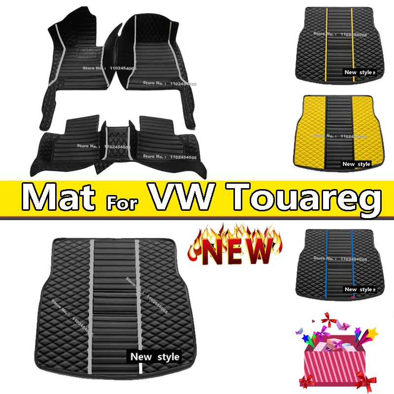 Автомобильные коврики для VW Volkswagen Touareg 2011 2012 2013 2014 2015 2016 2017 2018