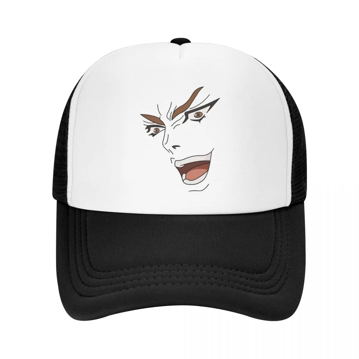 

Классическая бейсболка с невероятными приключениями Джоджо, мужская, женская, мужская, дышащая, лицевая бейсболка Dio, Кепка-тракер, спортивн...