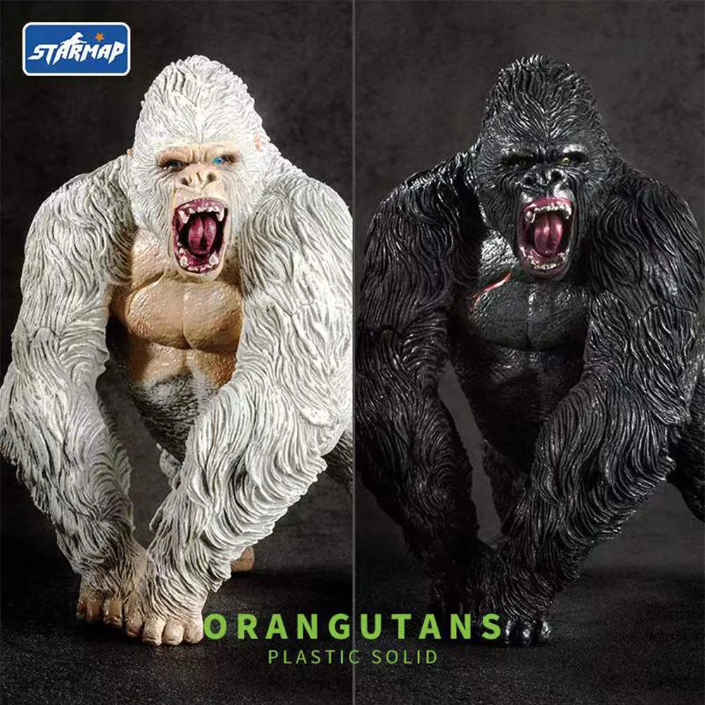 

Figurines D'action King Kong Gorilla, Collection De Chimpanzés Jouets, Animaux Modèles, Cadeaux De Noël Pour Les Anniversaires