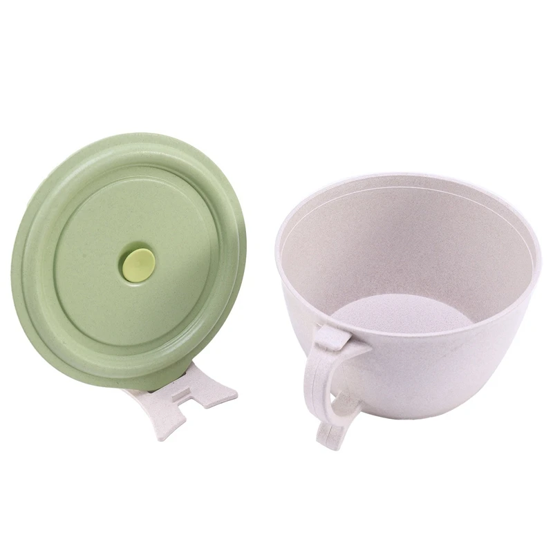 

3 чаши для микроволновой печи с крышкой, 40 унций, с держателем для телефона