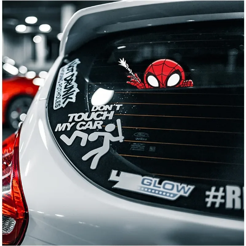 Мультяшные мотоциклетные наклейки с Веном мотоциклетный топливный бак вертолет