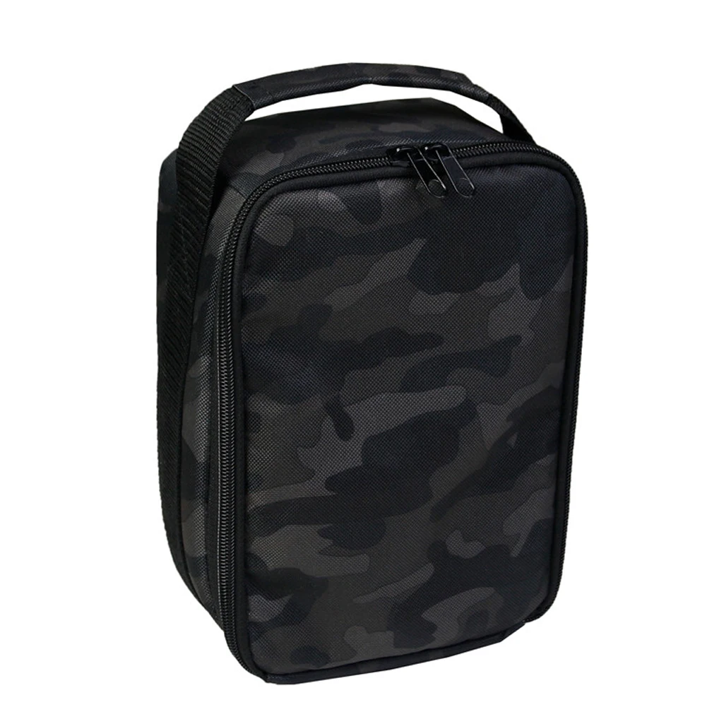 

Durable Camouflage Tackle Bag Storage Bag 23*15*9.5cm 600D Oxford Cloth Camouflage Storage Bag Fishing Equipment