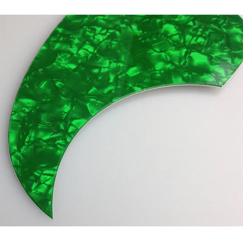 Pleroo Custom Guitar pickgaurd - DIY Acoustic Pick guard Blank sheets Parts Green Pearl