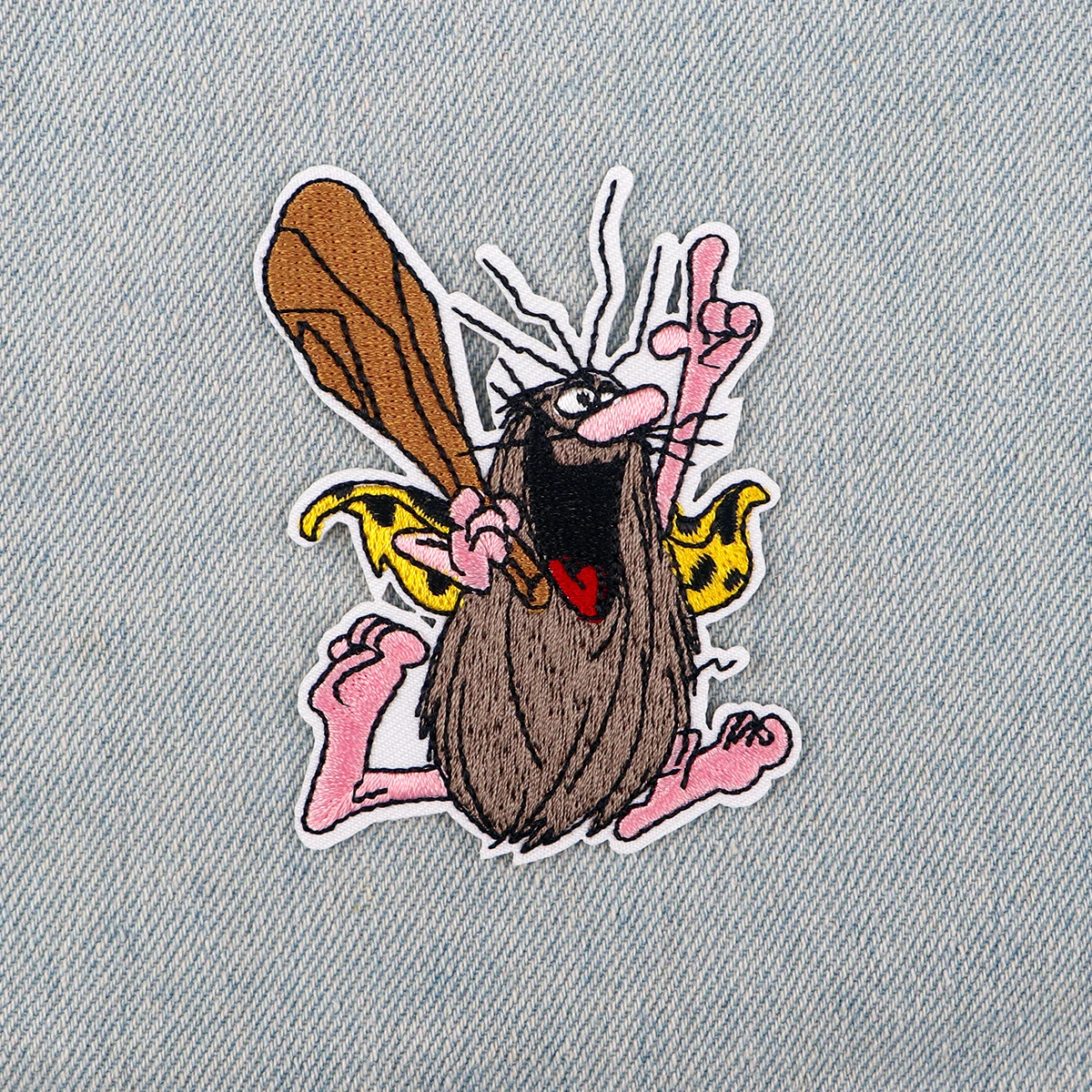 Универсальные Мультяшные вышитые нашивки для детей школьная одежда наклейки на