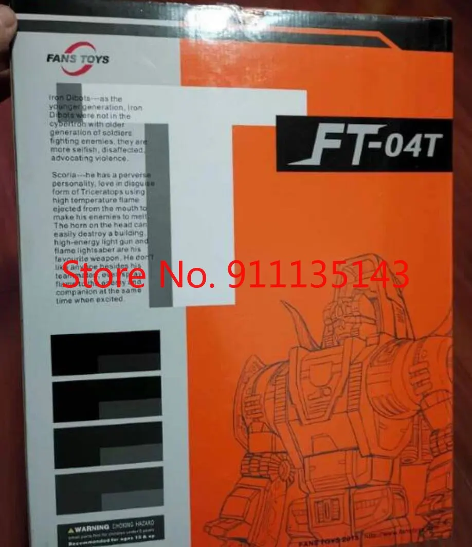 

FansToys FT-04T FT04T Slag G1 Transformation Collectible Action Figure Robot Deformed Toy In Stock