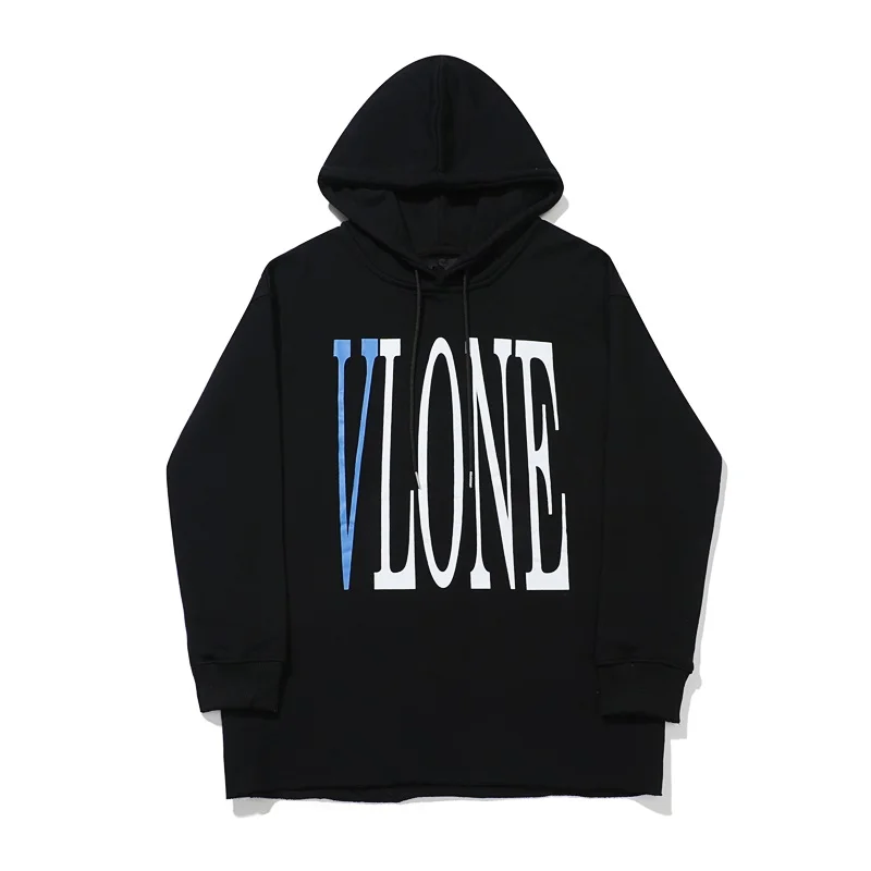 Фото Женская/мужская толстовка с капюшоном Vlone 22ss, свободная толстовка с рисунком ядовитой змеи, с V-образным вырезом №3