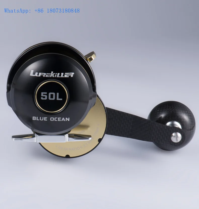 Рыболовное колесо 10 + 2 шарикоподшипник из нержавеющей стали 6 3: 1 металлическое