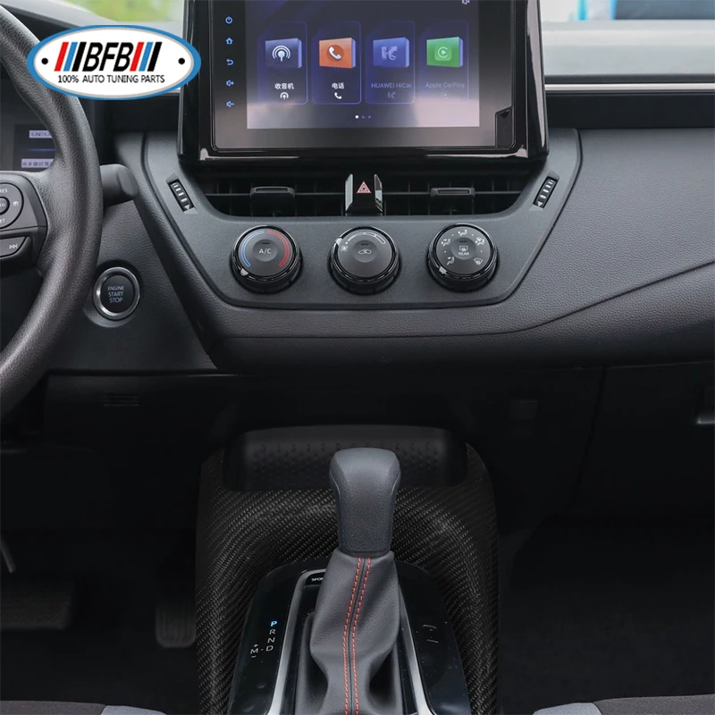 Настоящая сухая карбоновая внутренняя панель рамы переключения передач для Toyota