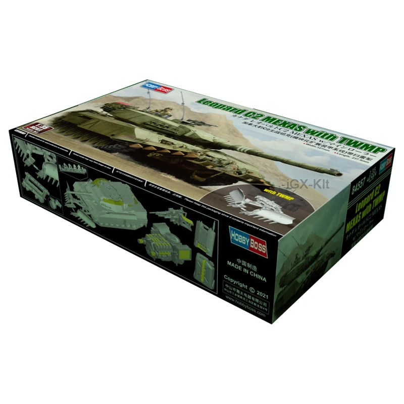 Hobbyboss 84557 масштаб 1/35 канадский леопардовый C2 MEXAS с основным боевым танком TWMP