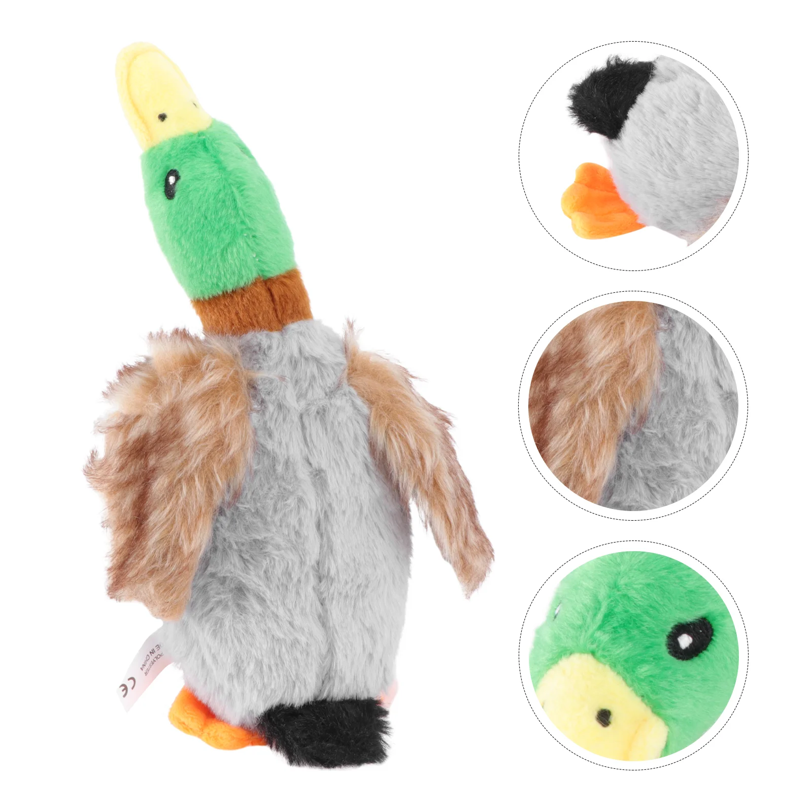 

Pet Sound Toys Stuffed Puppy Squeaky Chew Toy Clean Dog Teething Toy Plush Bird Dog Chew Toy Dog Squeaker Toy