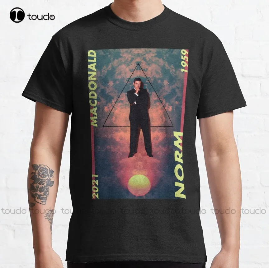 

Rip Norm Macdonald Classic T-Shirt Anime T Shirts Custom Aldult Teen Unisex Digital Printing Tee Shirt Fashion Funny New Classic